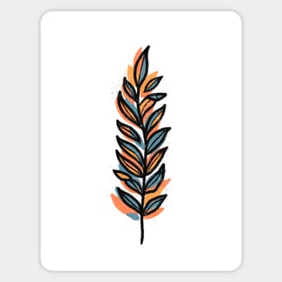 Change of Seasons || Minimal Leaf Sticker